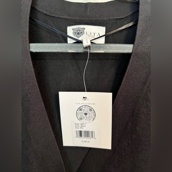 NWT Lita by Ciara maxi cardigan size XXL - Picture 7 of 12